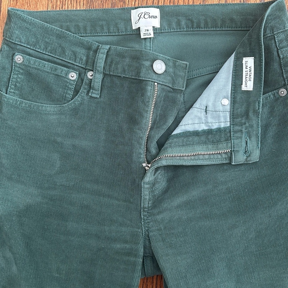 Jcrew vintage corduroy pants